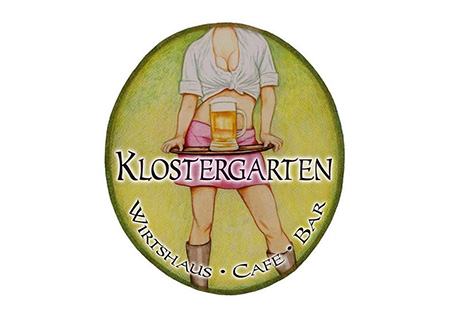 Logo: Klostergarten GbR, Wirtshaus Cafe Bar