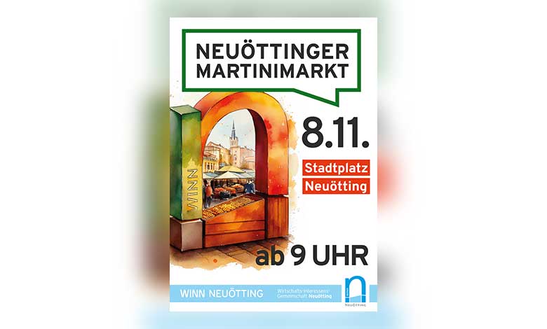 Beitragsbild zum Neuöttinger Martinimarkt