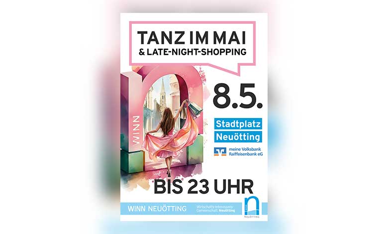 Bild vom Event Tanz im Mai am 08.05.2026 bis 23 Uhr.